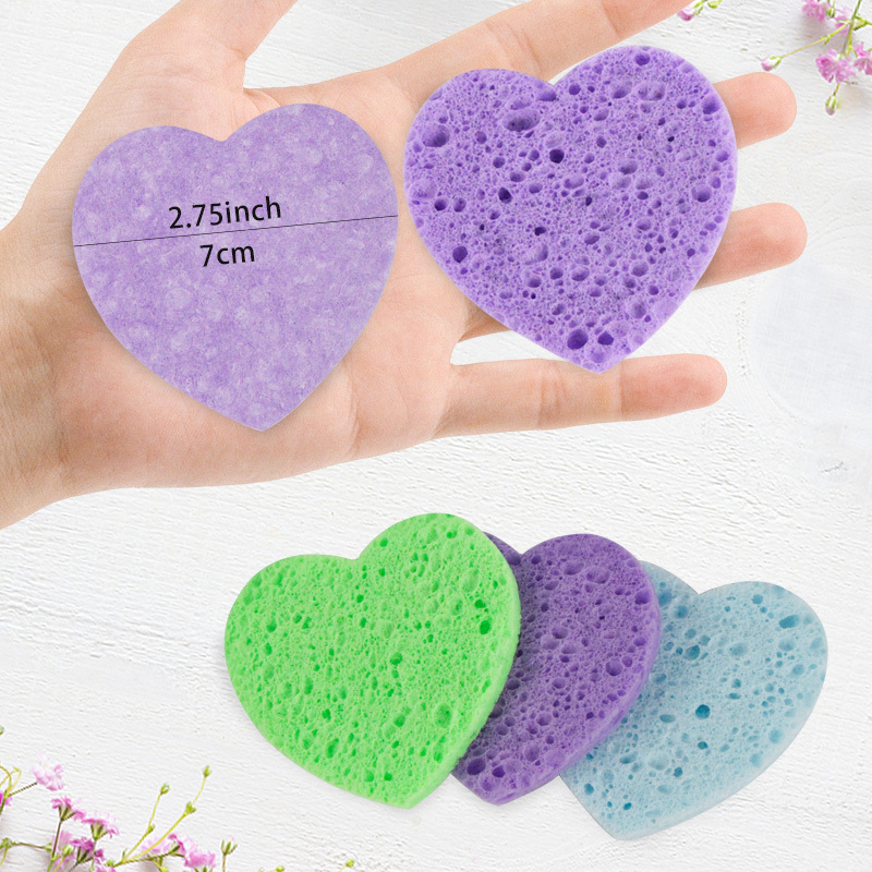 Compressed facial sponge