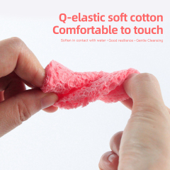 Compressed facial sponge