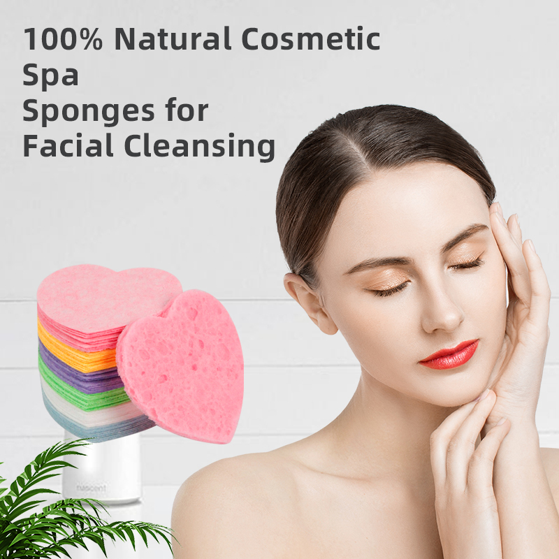 Compressed facial sponge