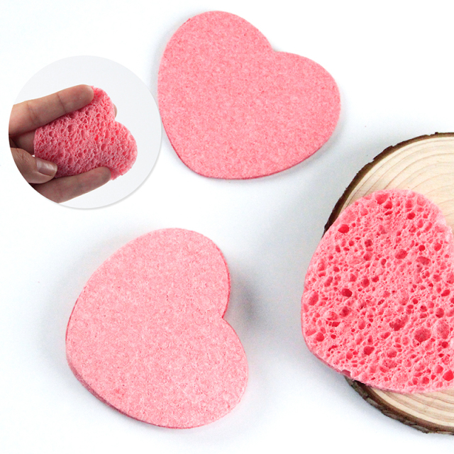 Compressed facial sponge
