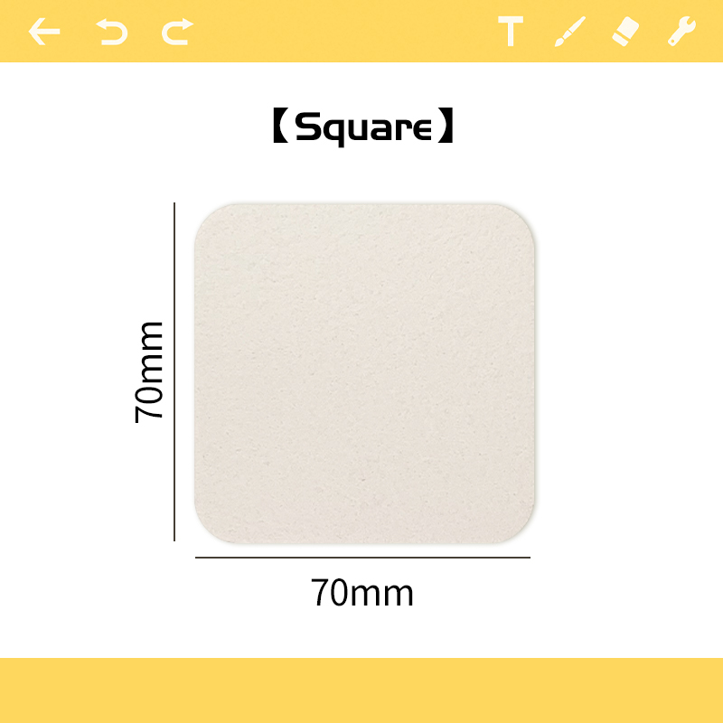 Painting wood pulp cotton set