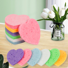 Compressed facial sponge