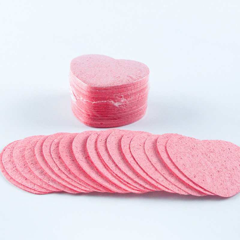 Compressed facial sponge