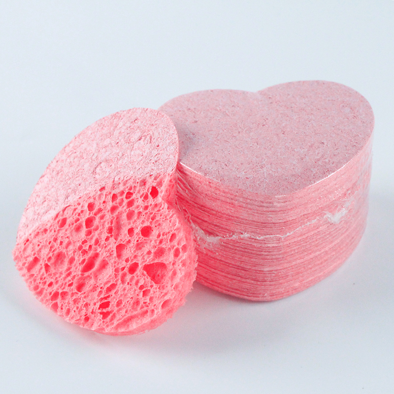 Compressed facial sponge