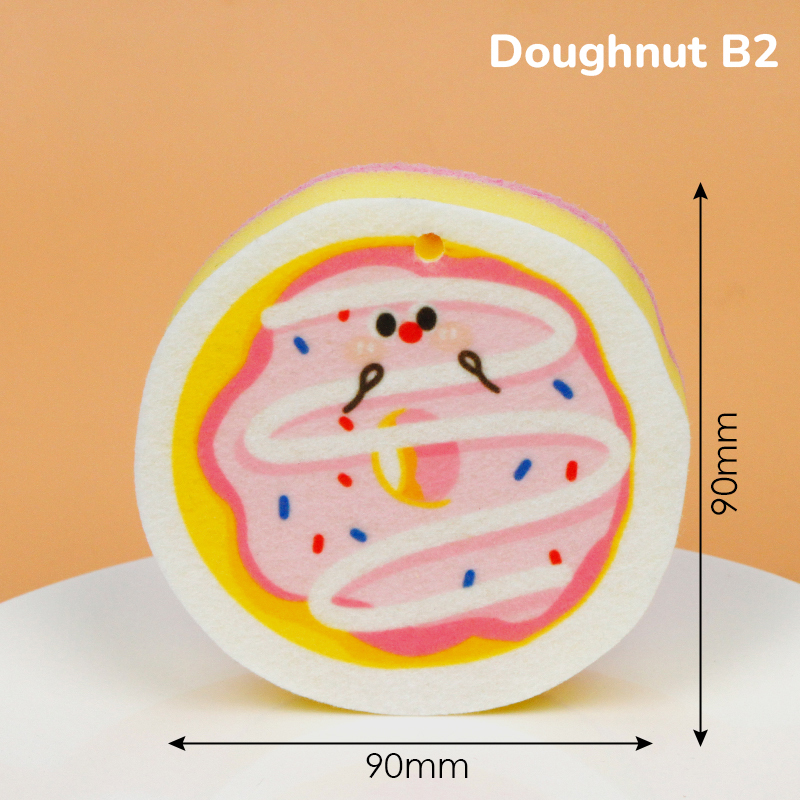 Non-woven scrub cloth for washing dishes
