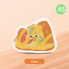 Compressed dishwashing sponge