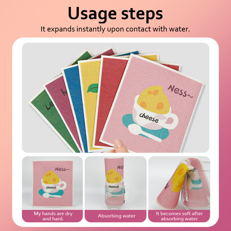 Cellulose Sponge Colth