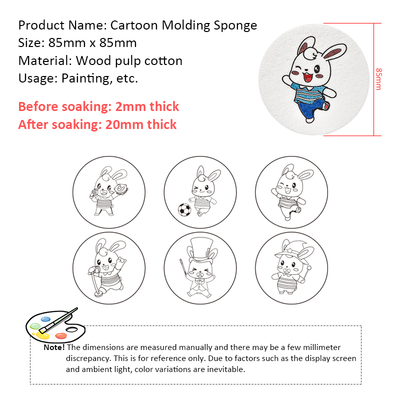Painted wood pulp cotton