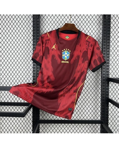 Brazil's red jersey for the 2025/26 season