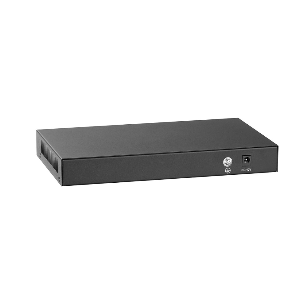 8 Port 10Gbps SFP+ Managed Switch, Support 1G/2.5G/10G SFP Module, 160Gbps Bandwidth, Desktop|Wallmount Metal Fanless, YuLinca Managed Fiber Switch