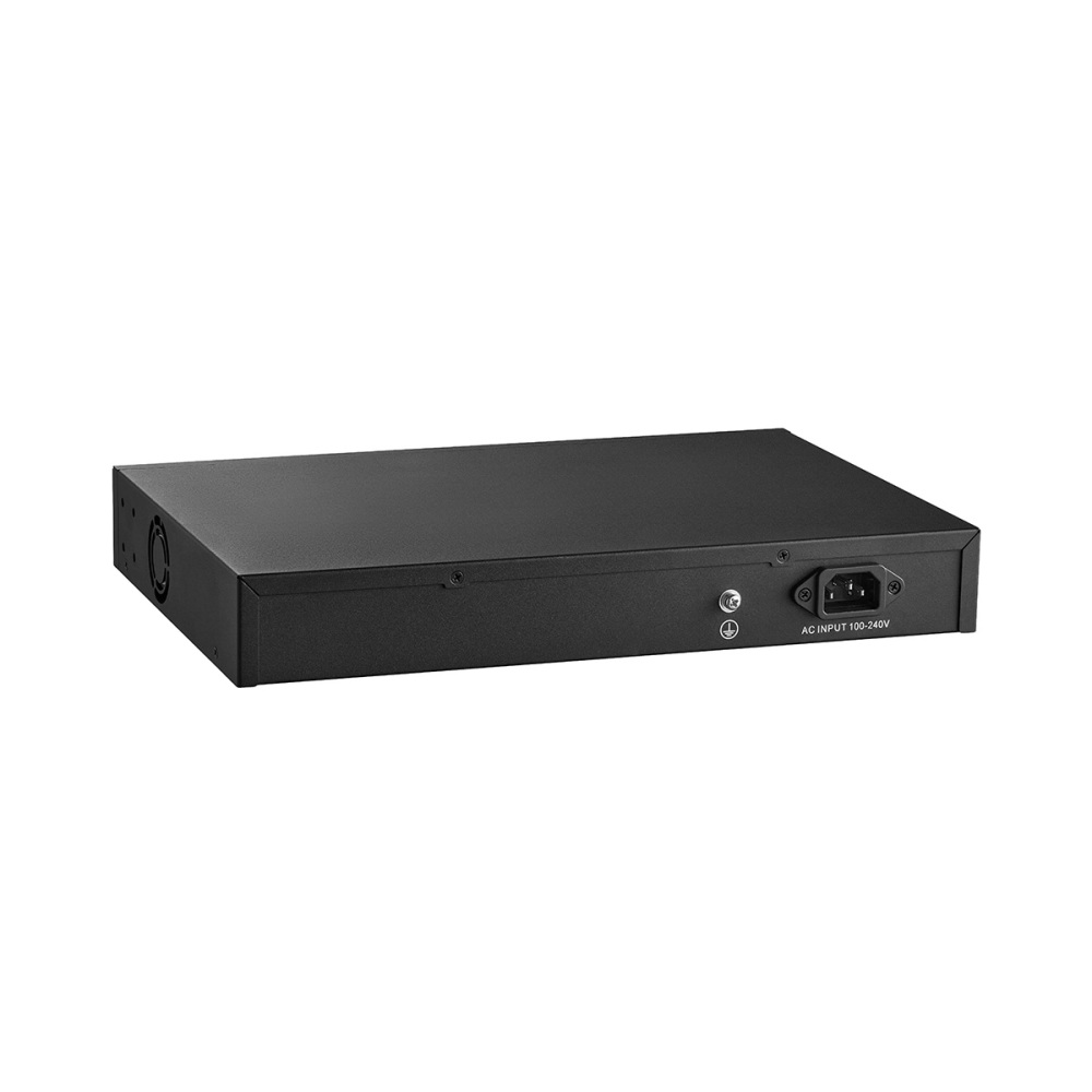 12 Port 10Gbps Managed Switch, 8 x 10G SFP+ Slots, 4 x 10G RJ-45 Ports, Support 10G/5G/2.5G/1000M Auto-Negotiation, YuLinca Smart Web Managed Rackmout Switch
