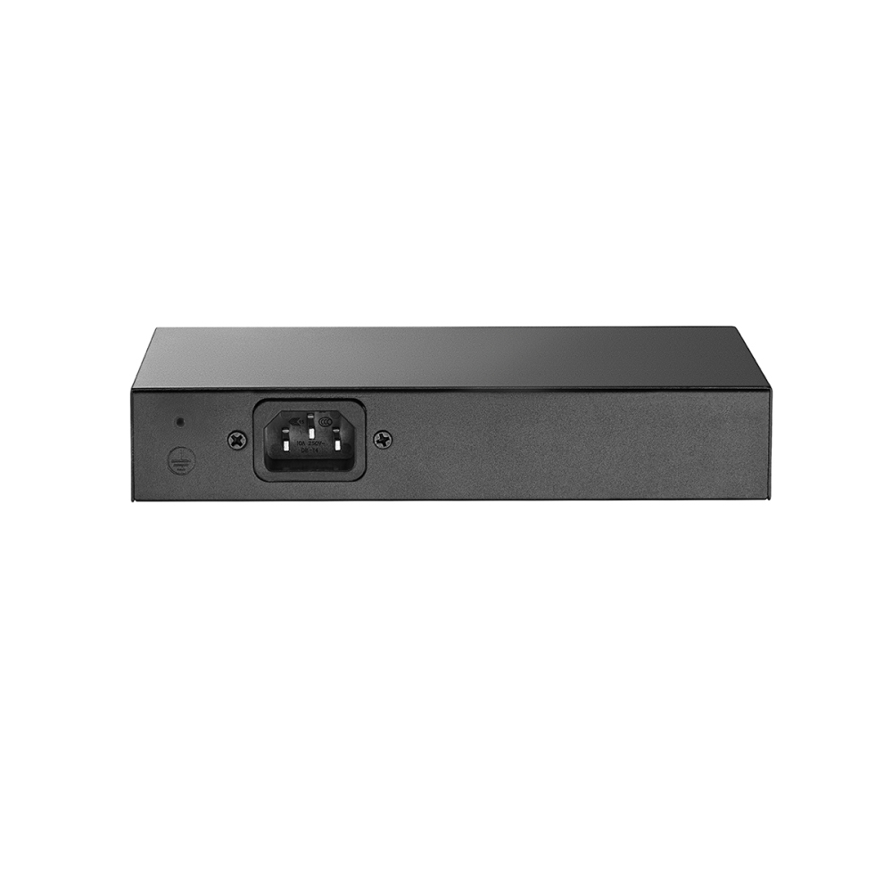 10 Port Mini PoE Switch with 8 PoE+, 2 Uplink, 10/100Mbps Ethernet, 120W 802.3af/at PoE, Fanless Metal Plug & Play PoE+ YuLinca Network Switch