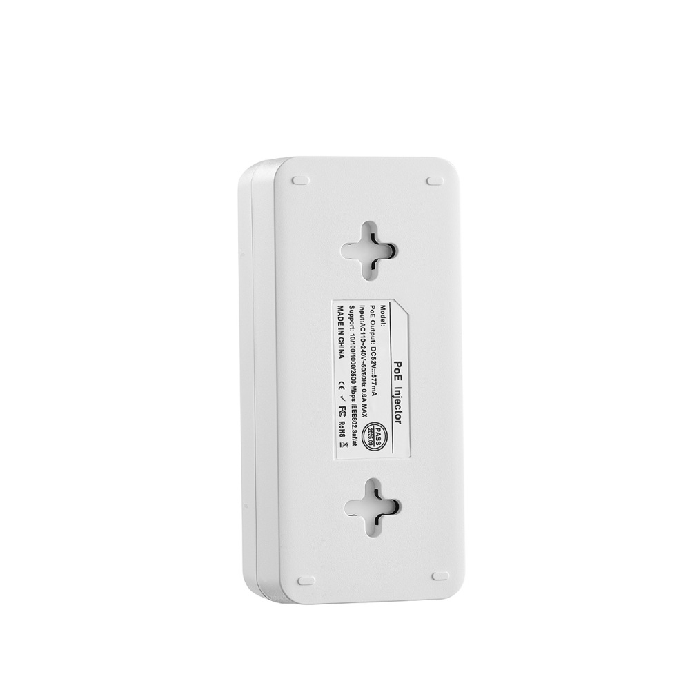 Gigabit PoE Injector, 802.3af 15.4W, 10/100/1000Mbps Ethernet, Plug & Play, Non-PoE to PoE Adapter, Distance Up to 100 Meters (328 ft.)