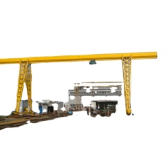 Tower Cranes,Single Girder Bridge Electric Door Gantry Crane 50t