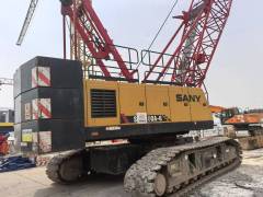 Tower Cranes,SANY 75TON USED CRAWLER CRANE SCC750A-6 Used lattice boom crane Good crane 75T SANY