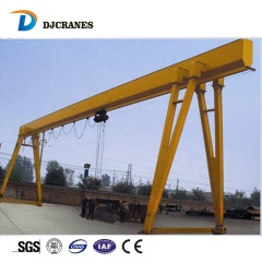 Tower Cranes,Single Girder Bridge Electric Door Gantry Crane 50t