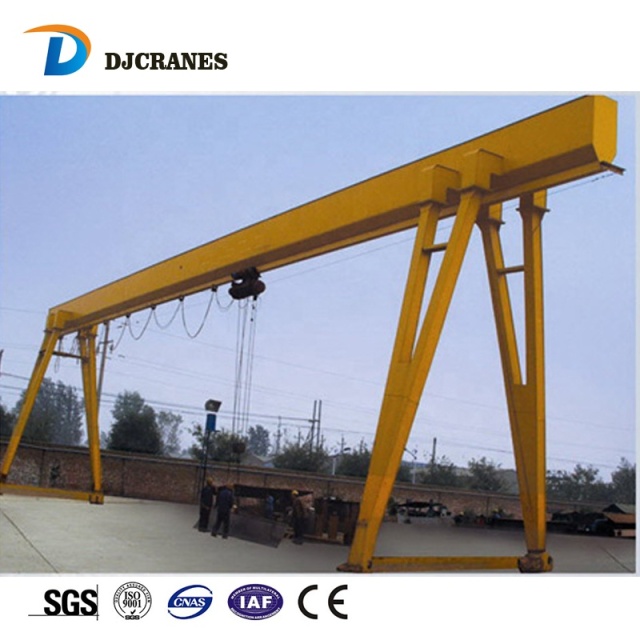 Tower Cranes,Single Girder Bridge Electric Door Gantry Crane 50t