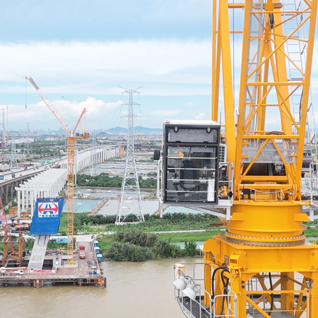 Tower Cranes,Zoomlion L315-20 Luffing Jib Tower Crane - Heavy Duty Construction Equipment for High-Rise Buildings