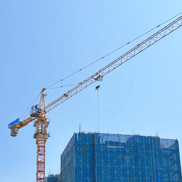 Tower Cranes,6t  Cheap and Durable topless Tower Crane 6t Tower Crane the Tower Crane Supports the Wall