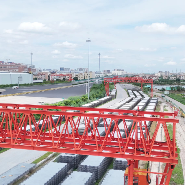 Tower Cranes,Double Beam Gantry Crane with 50 Ton Rated Loading Capacity Motor Bearing Gearbox Gear Core Components