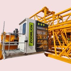 Tower Cranes,Zoomlion W750-40W Flat Top Tower Crane with 80m Large Jib Span Ultra-Stable Operation and Durable Engine Core Component