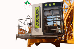 Tower Cranes,Zoomlion W750-40W Flat Top Tower Crane with 80m Large Jib Span Ultra-Stable Operation and Durable Engine Core Component