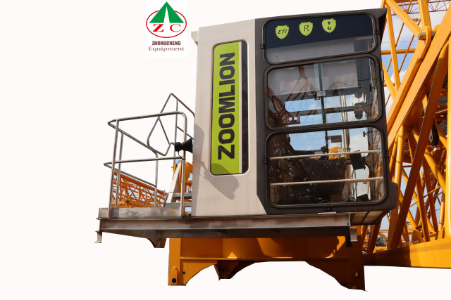 Tower Cranes,Zoomlion W750-40W Flat Top Tower Crane with 80m Large Jib Span Ultra-Stable Operation and Durable Engine Core Component