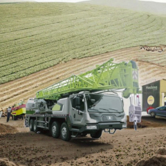 Tower Cranes,Second-Hand Zoomlion 35 Ton Wheel Mobile Car Crane ZTC 350 Truck Crane with Weichai Engine Gearbox Pump Bearing