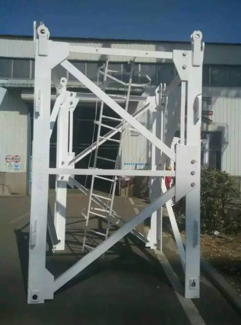 Tower Cranes,Shandong D120 6T Luffing Jib Tower Crane