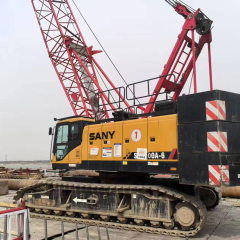 Tower Cranes,SANY 75TON USED CRAWLER CRANE SCC750A-6 Used lattice boom crane Good crane 75T SANY
