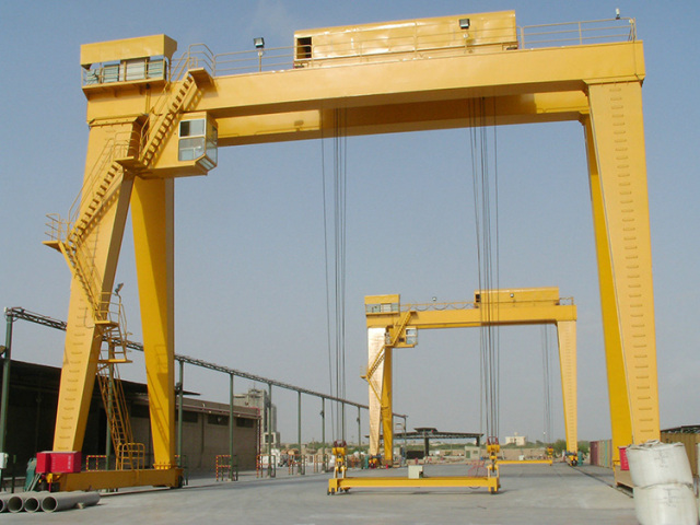 Tower Cranes,Granite and Marble Stone Hoisting Used Electric Winch Trolley Door Crane Box Type Double Girder Gantry Crane