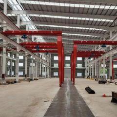 Tower Cranes,Customizable Single Beam Mobile Half Door Gantry Cranes High-Performance Motor Single Track 3-15 Ton Rated Loading New Condition
