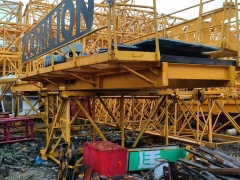 Tower Cranes,6t Construction Tower Crane for High Rise Buildings Variable Jib (30-60m) Anti Collision System Factory Direct Price Motor Pump