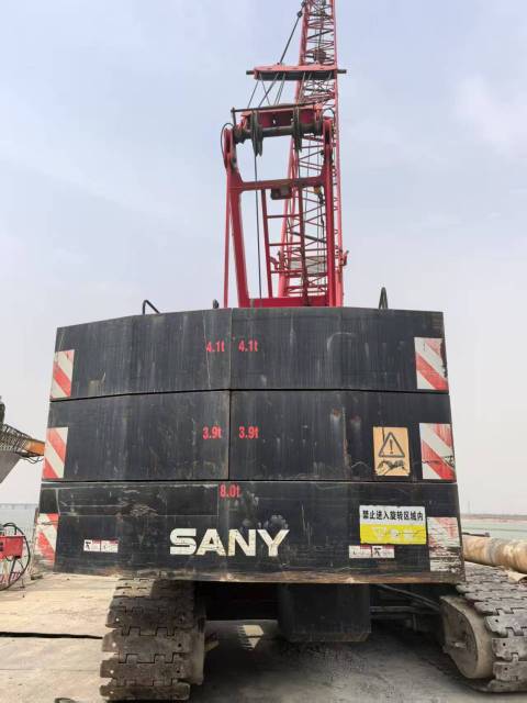 Tower Cranes,SANY 75TON USED CRAWLER CRANE SCC750A-6 Used lattice boom crane Good crane 75T SANY