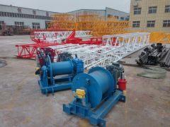 Tower Cranes,Shandong D120 6T Luffing Jib Tower Crane