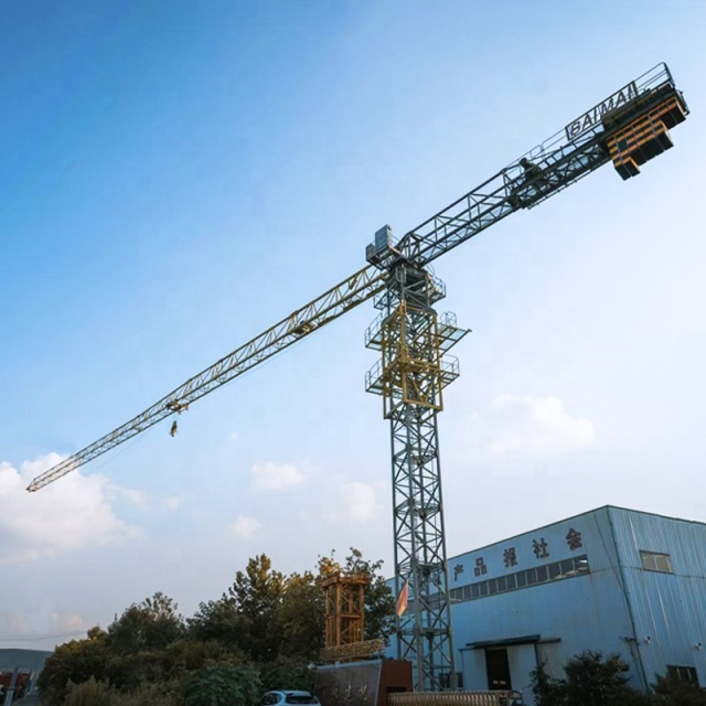 Tower Cranes,6t  Cheap and Durable topless Tower Crane 6t Tower Crane the Tower Crane Supports the Wall