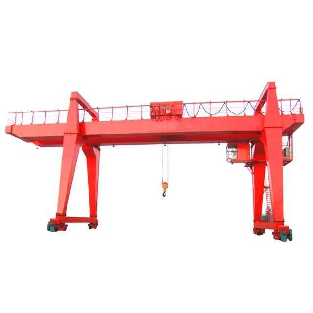 Tower Cranes,Granite and Marble Stone Hoisting Used Electric Winch Trolley Door Crane Box Type Double Girder Gantry Crane