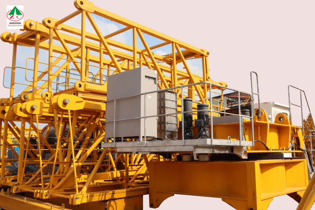 Tower Cranes,Zoomlion W750-40W Flat Top Tower Crane with 80m Large Jib Span Ultra-Stable Operation and Durable Engine Core Component