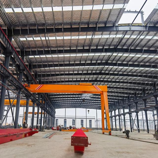 Tower Cranes,Customizable Single Beam Mobile Half Door Gantry Cranes High-Performance Motor Single Track 3-15 Ton Rated Loading New Condition