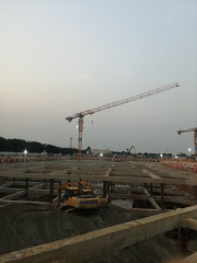 Tower Cranes,Used TC6515 Model 10 Ton 12 Ton Tower Cranes for Sale Hoisting Tower with Core Components Motor Gearbox Bearing