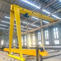 Tower Cranes,Customizable Single Beam Mobile Half Door Gantry Cranes High-Performance Motor Single Track 3-15 Ton Rated Loading New Condition