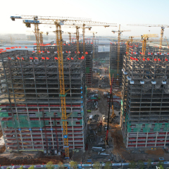 Tower Cranes,Lifting Engineering Construction Tower Crane 75m Jib Length Topless Second-hand Tower Crane for Sale