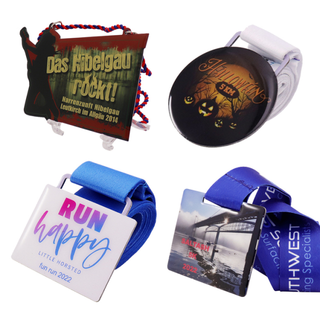 Custom Printed Medals | Full Color Character Medals