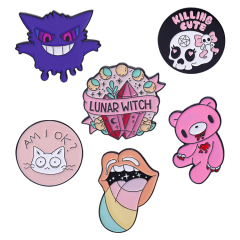 Custom Lapel Pins with Colorful Logo & Souvenir Designs