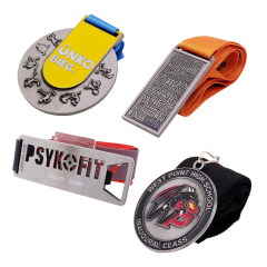 Custom Sports Medals | Boxing Tournament Logo Medals