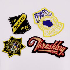 Custom Embroidery Patches | Mixed Logo Badge Patches