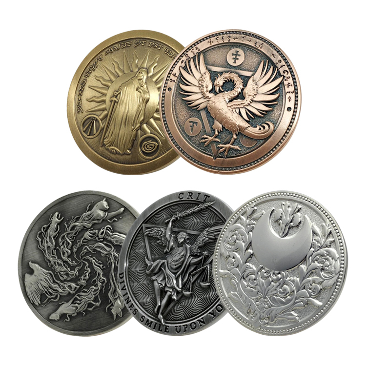 Custom 3D Challenge Coins | Commemorative Portrait & Landmark Coins