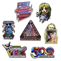 Custom Printing Lapel Pins | Event Logo Character Souvenir Badges