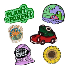 Custom Lapel Pins with Colorful Logo & Souvenir Designs