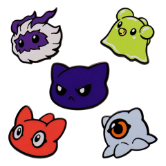 Custom Hard Enamel Pins | Cute Cartoon Animal Metal Badges